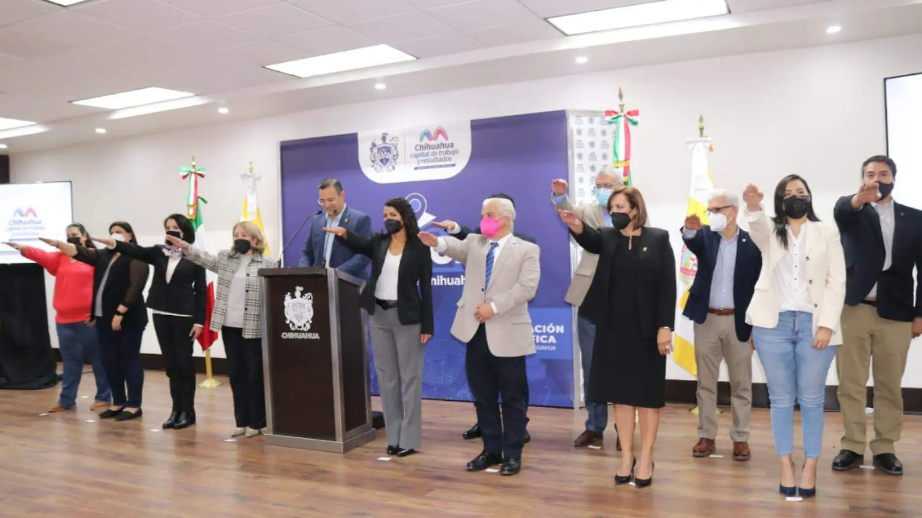 miriam hernandez toma de protesta